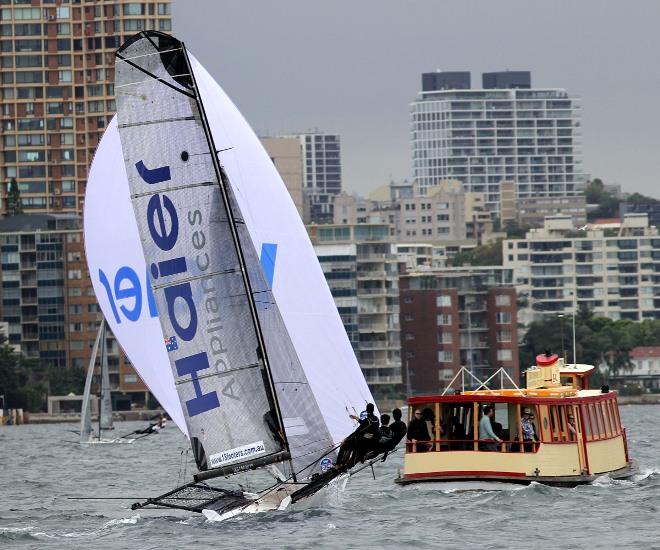 Haier Appliances - 2015 NSW 18ft Skiff Championship © Frank Quealey /Australian 18 Footers League http://www.18footers.com.au